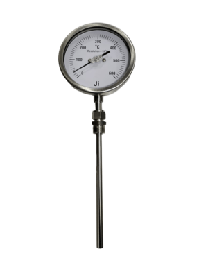 Ji 600 Deg C Bimetal Temperature Gauge Dial Thermometer