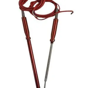 Japsin Instrumentation economical leaf type thermocouple up to 650 degree Celsius with 11 inch probe 4 inch handle and 1 meter cable