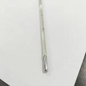 Glass Thermometer, Mercury Filled, Range -10 to 50°C with L.C 1/2°C, 300mm Long - Lab & Industrial Temperature Measurement (Pack of 4)