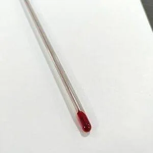 Glass Thermometer, Red Spirit, Range 20-150°F with L.C 2°F, 300mm Long - Lab & Industrial Temperature Measurement (Pack of 4)