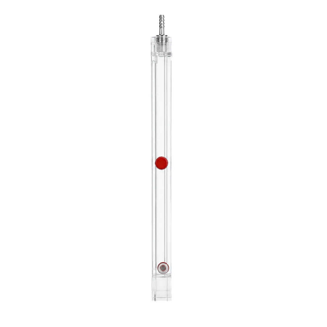 Japsin Instrumentation acrylic U-tube manometer 150-0-150 mmWC wall mounted with stainless steel nozzle for differential pressure measurement