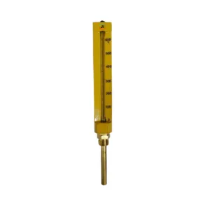 Japsin Instrumentation industrial and marine thermometer 0 to 600 degree Celsius with 100 mm stem after thread and 1/2 inch BSP male connection