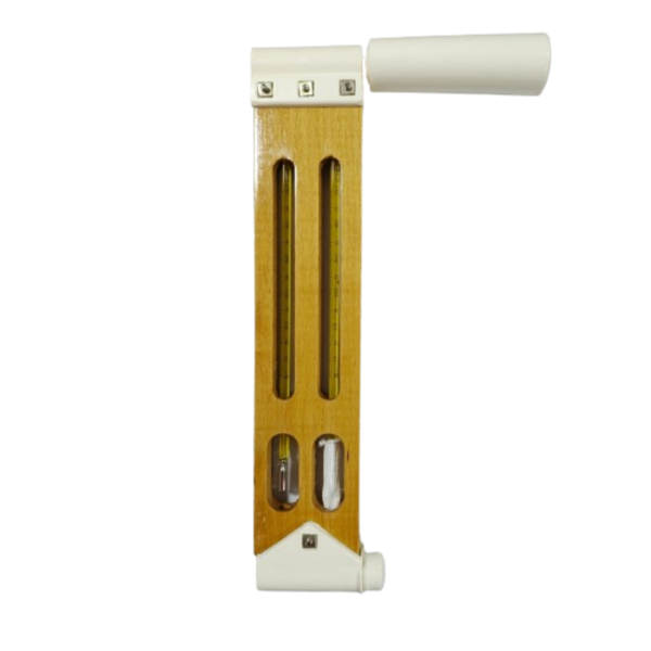 Sling Psychrometer Whirling Hygrometer Thermometer Wooden Body JI-JRM-51