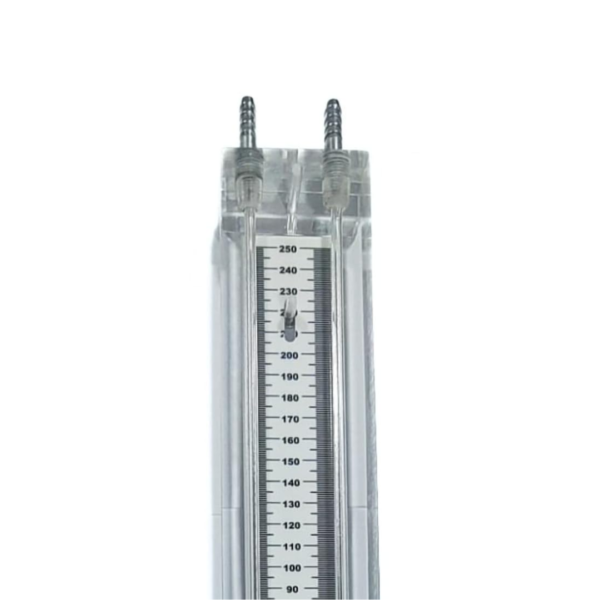 Acrylic U Tube Manometer, Range 250-0-250 mmWC -JI-M250