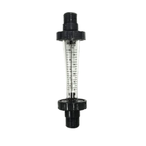 Plastic Threaded Rotameter For Water Range 20 to 200 LPH -JI-PTR-200-OL