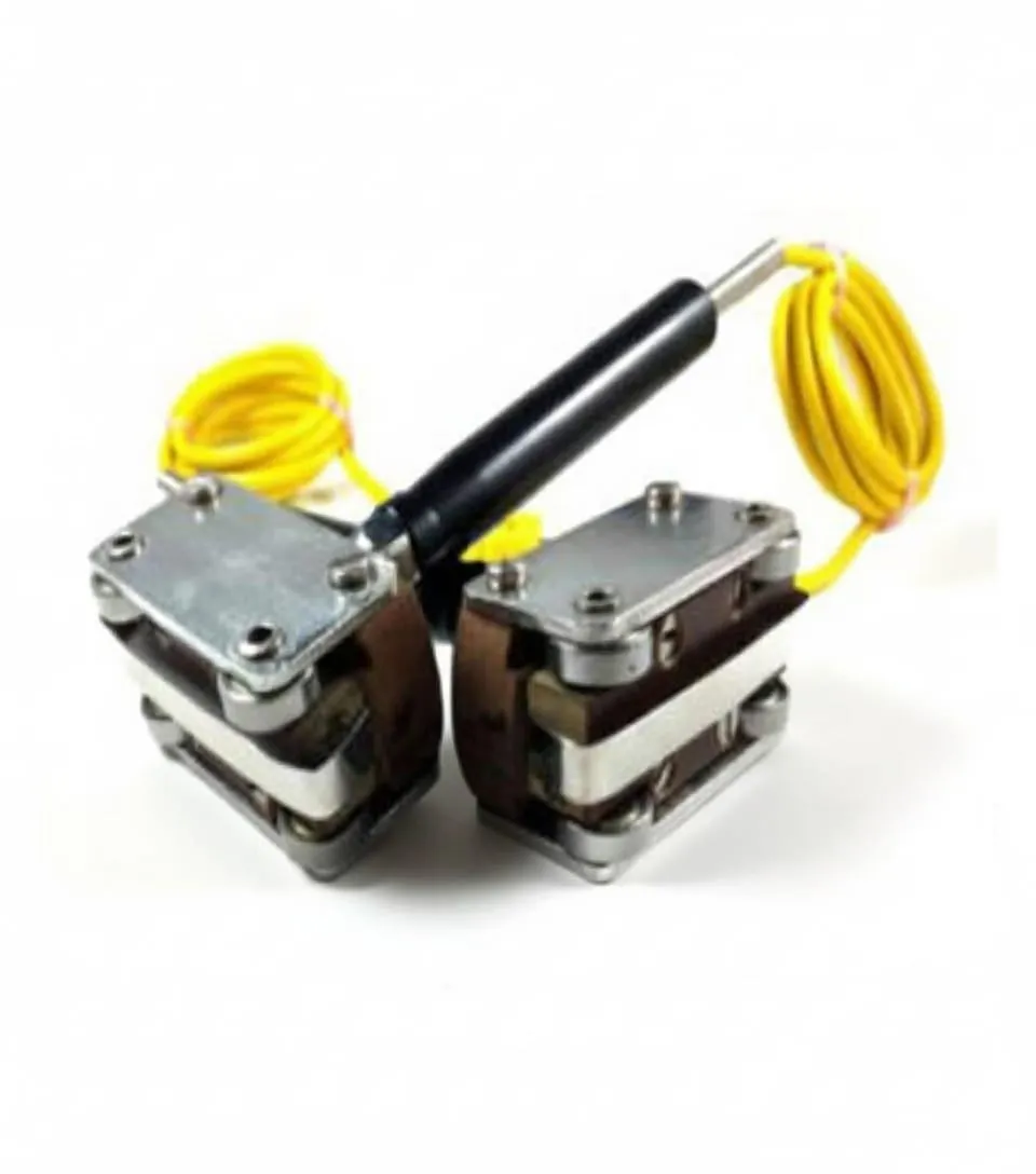Japsin Instrumentation heavy duty roller type thermocouple -50 to 1000 degree Celsius with 4 inch handle yellow connector and 1 meter cable
