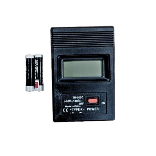 Lutron Portable Digital Temperature Indicator Range -50 to 1300 Deg C, Input K Type Thermocouple, with probe JI-TC-902