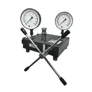 Japsin Instrumentation comparison pressure calibrator 0 to 100 bar hydraulic test pump for pressure gauge and transmitter calibration
