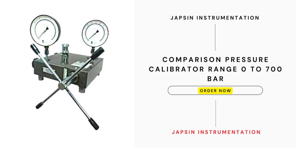 Ravika Comparison Pressure Calibrator Range 0 to 700 Bar