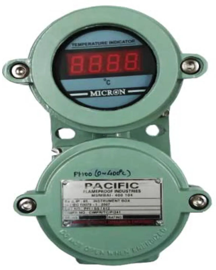 Micron Flameproof Temperature Indicator