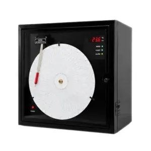 Japsin Instrumentation micro processor based blood bank circular chart recorder with single pen temperature recording for blood storage and medical cold chain monitoring