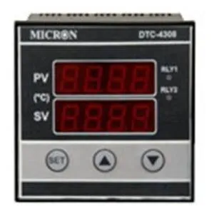 Universal input Temperature controller, 4+4 digit,Pt-100,Cr-Al,Fe Cont.Double Display, Two Set Point 96X96X85