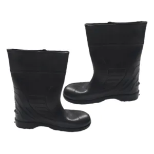 Durable Industrial Rubber Safety Gumboots - JI-SE-SB