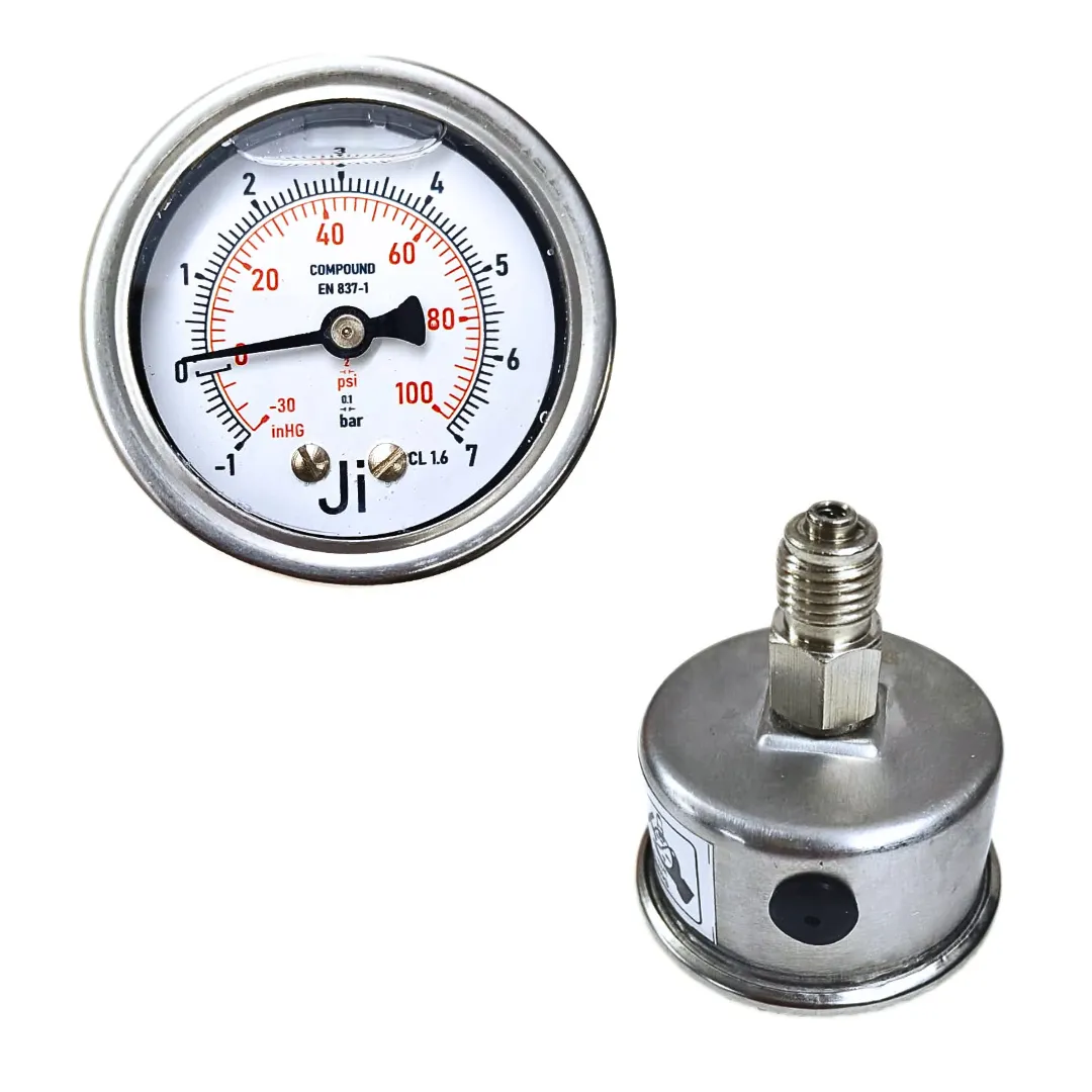 Economical Compound Gauge Glycerin Filled - JI-EPG-1067 | Japsin Instrumentation