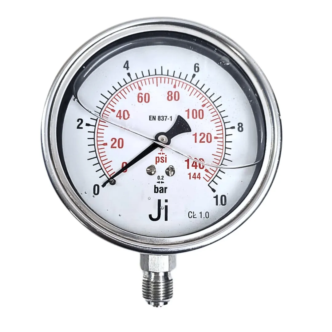 Economical Glycerin Filled Pressure Gauge -JI-EPG-1069 | Japsin Instrumentation