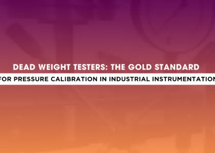 Dead Weight Testers: The Gold Standard for Pressure Calibration in Industrial Instrumentation | Japsin Instrumentation