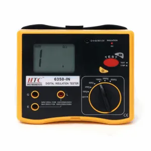 HTC 6350IN 5kV Digital Insulation Tester with 200GΩ Range