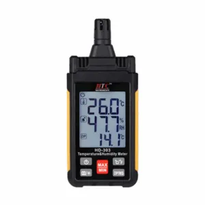 HTC HD-303 Mini Hygrometer 0–99.9% RH and −20 to 60°C