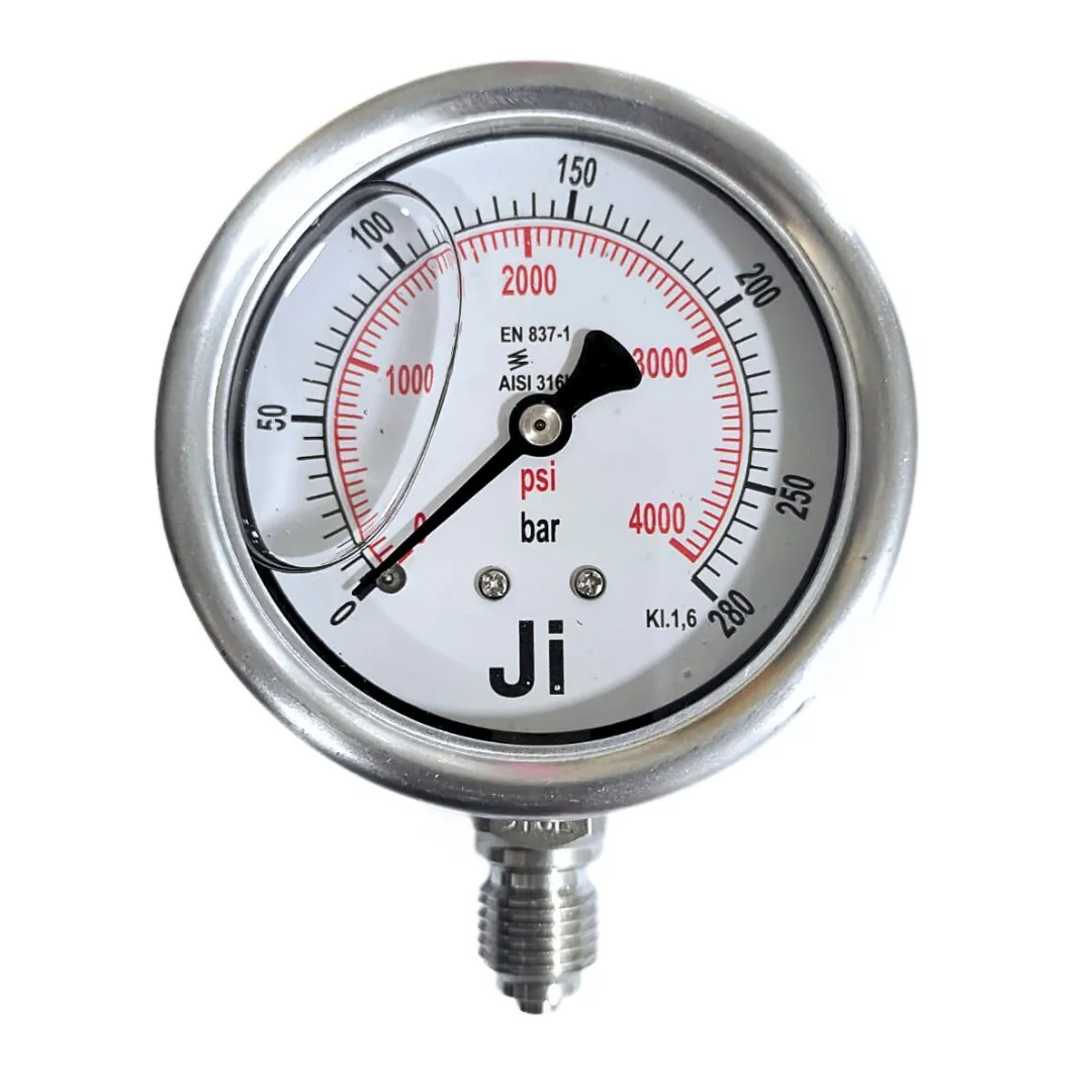 Industrial Pressure Gauge Glycerine Filled - JI-IPG-2055 | Japsin Instrumentation
