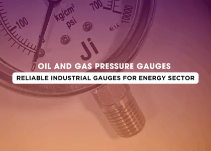 Oil and Gas Pressure Gauges Reliable Industrial Gauges for Energy Sector | Japsin Instrumentation