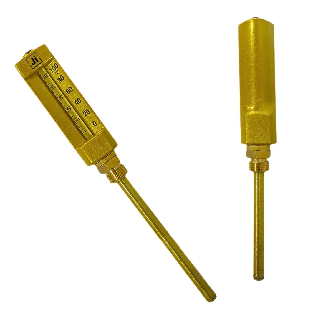 V-Shape Straight Type Marine Thermometer Range 0 to 100 Deg C | JI-STT-1011 | Japsin Instrumentation