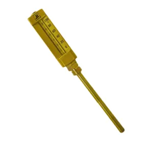 V-Shape Straight Type Marine Thermometer Range 0 to 100 Deg C | JI-STT-1011 | Japsin Instrumentation