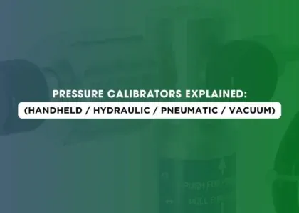 Pressure Calibrators Explained: Handheld, Hydraulic, Pneumatic & Vacuum Pressure Calibrators for Industrial Accuracy | Japsin Instrumentation