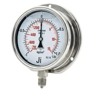 Economical Compound Gauge -1 to 1.06 Kg/Cm2 | JI-EPG-1104 | Japsin Instrumentation