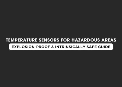 Temperature Sensors for Hazardous Areas | Japsin Instrumentation - Since 1974