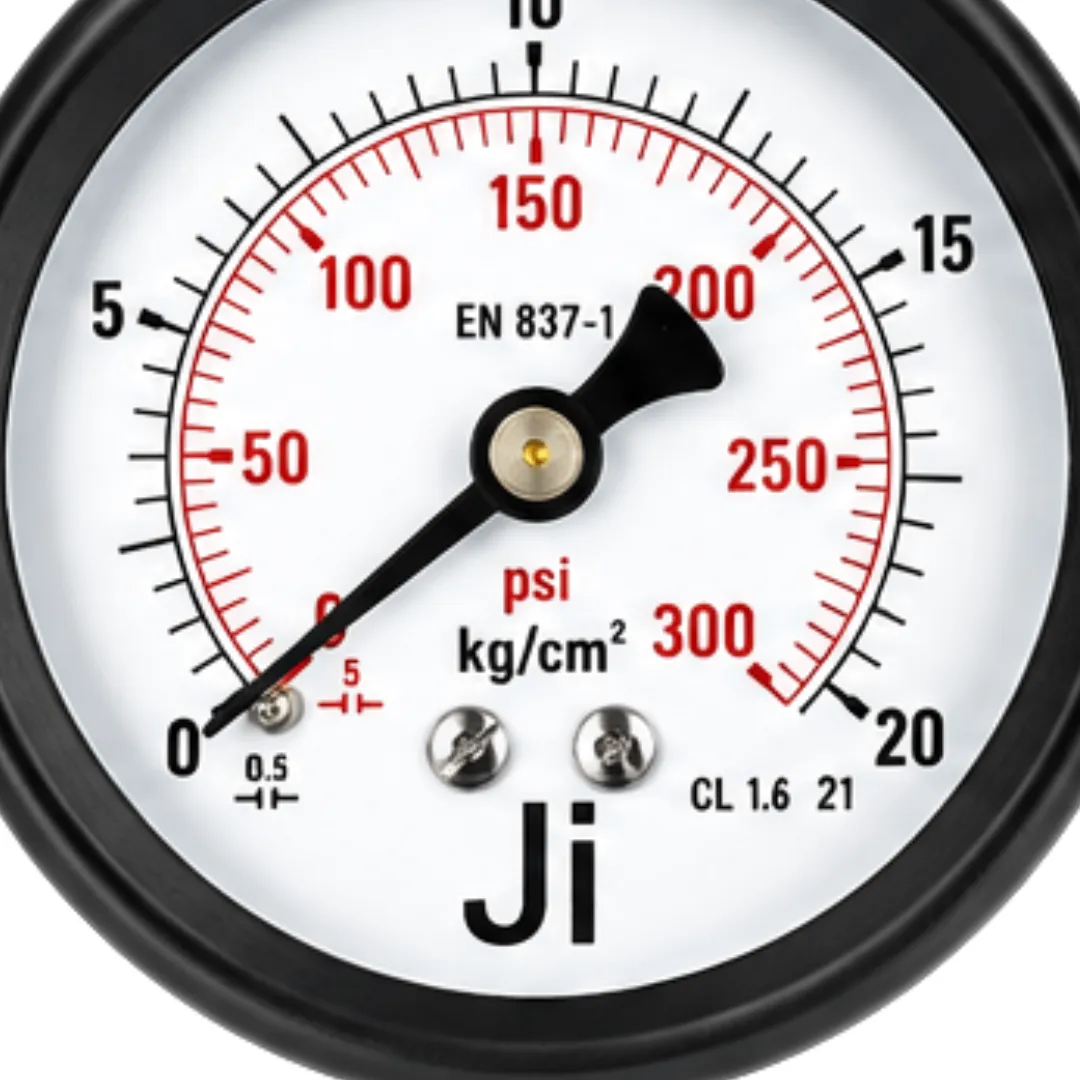 50 mm back entry pressure gauge with 1/8 inch BSP connection