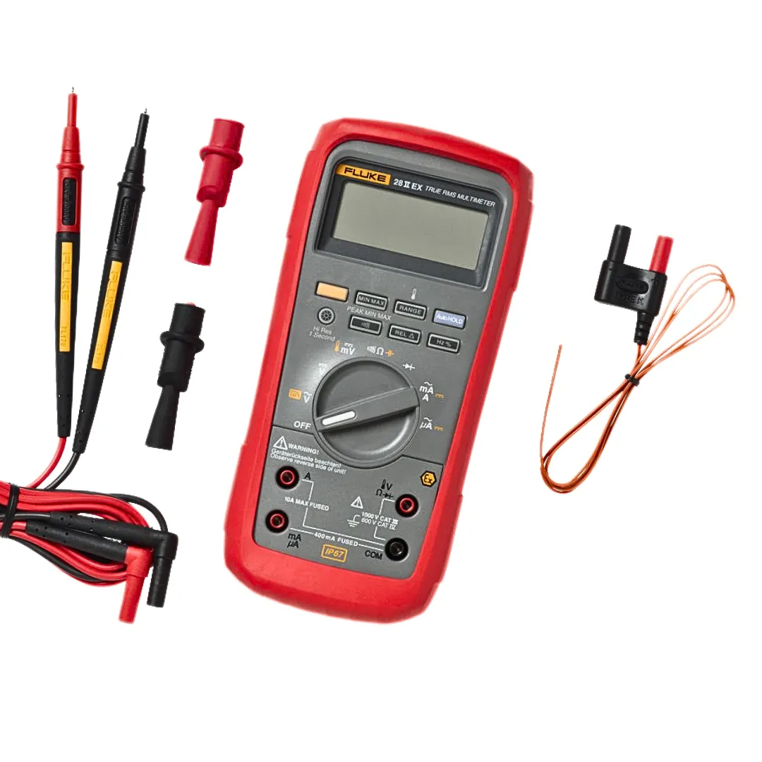 Fluke 28 II Ex Intrinsically Safe True RMS Digital Multimeter for Hazardous Areas