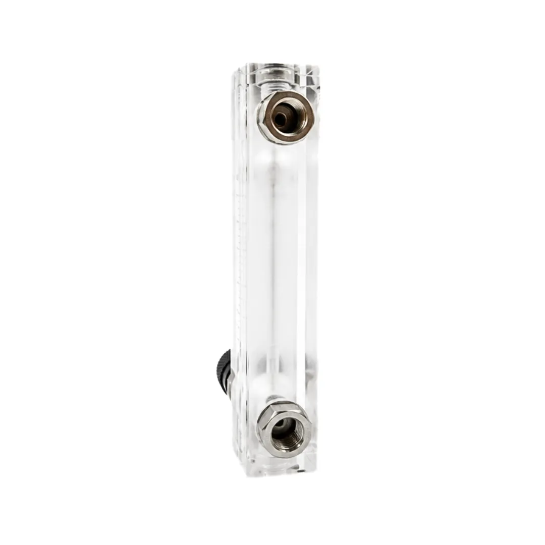 Industrial helium flow meter