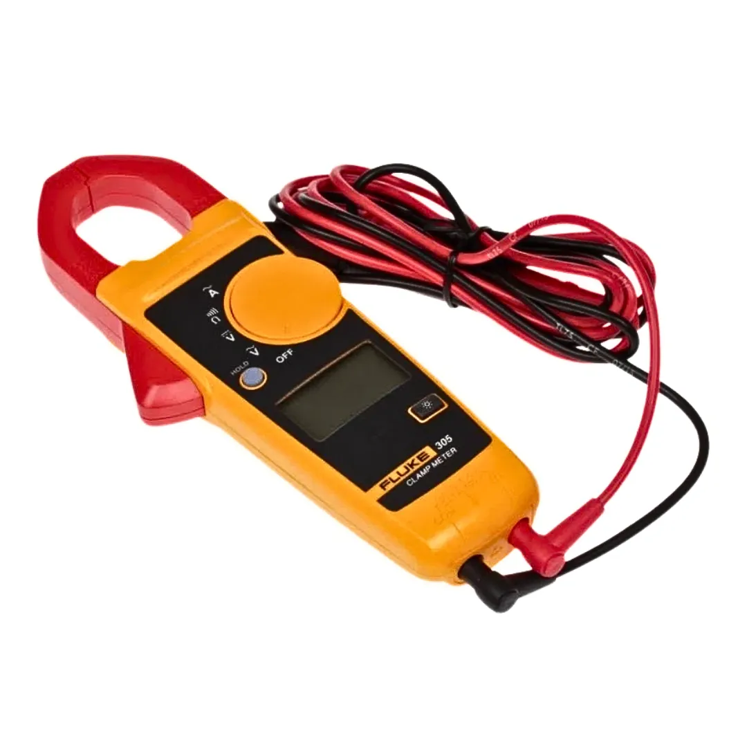 Fluke 305 1000A AC Digital Clamp Meter with Wide Jaw Design