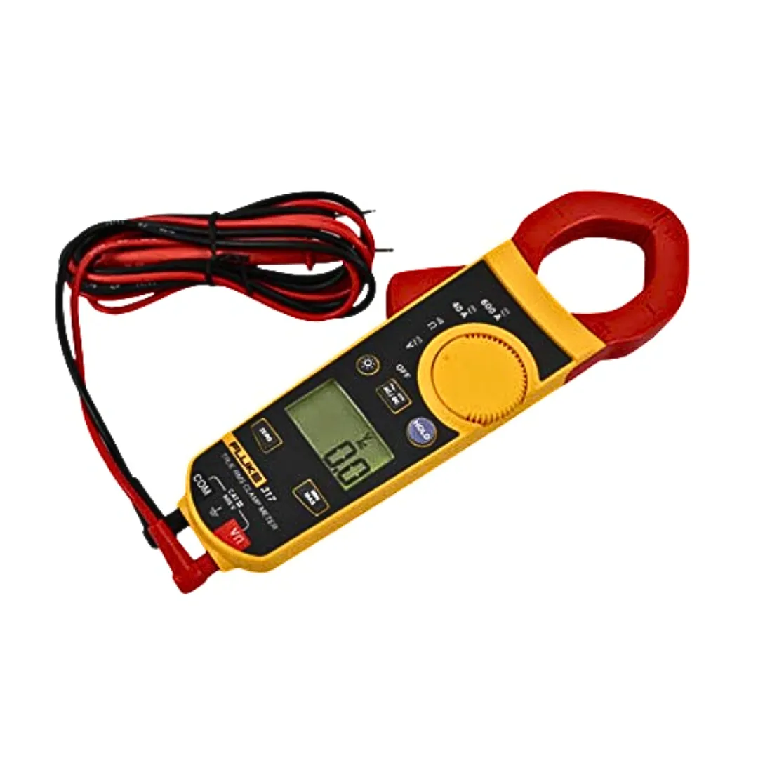 Fluke 317 AC/DC 600A True RMS Clamp Meter for Electricians