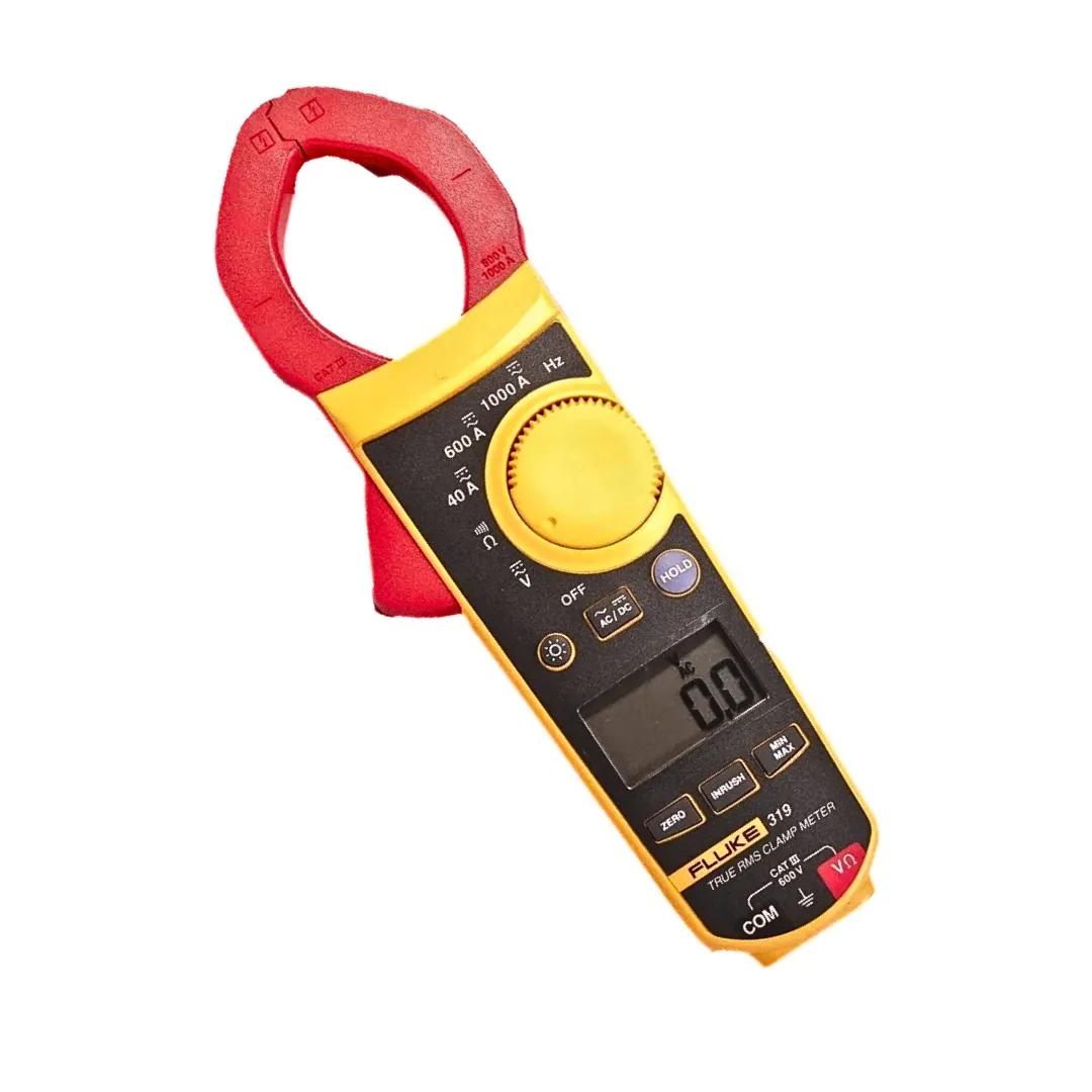 Fluke 319 AC/DC 1000A True RMS Digital Clamp Meter with Backlit Display