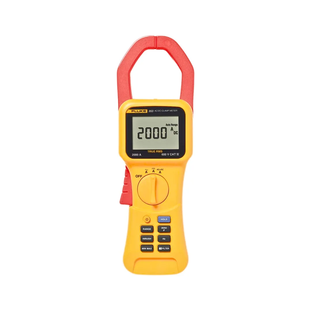 Fluke 353 2000A AC/DC True RMS Clamp Meter for High Current Industrial Applications