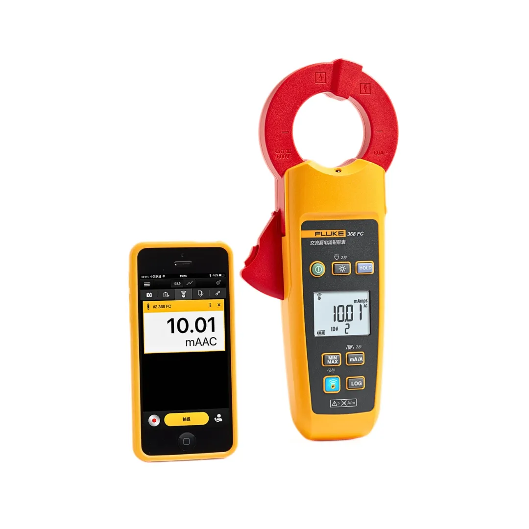 Fluke 368 FC True RMS Leakage Current Clamp Meter for Preventive Maintenance