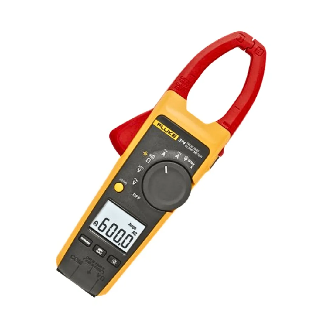 Fluke 374 True RMS AC/DC Clamp Meter with Voltage and Resistance Measurement