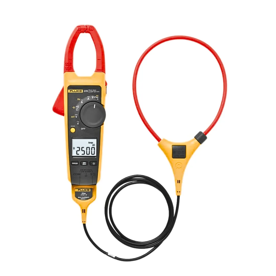 Fluke 376 FC True RMS AC/DC Clamp Meter with iFlex Flexible Current Probe