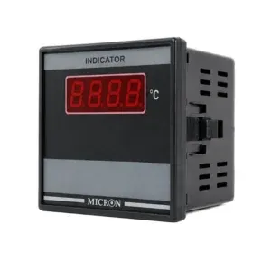Micron Digital Temperature Indicator Model DTI-9696-TC, Input K Thermocouple, Supply 230 V AC, Panel Cut Out 92 mm (W) X 92 mm (H) ( 1200 DEG )