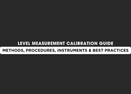Introduction to Level Measurement Calibration