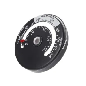 Japsin Instrumentation Magnetic Flue Stove Thermometer 100–900°F 0–500°C